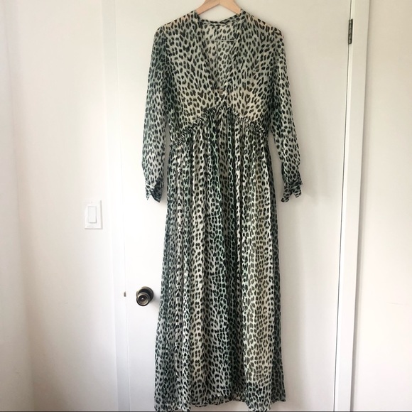 Giada Forte Silk Leopard Print Dress - Picture 5 of 15